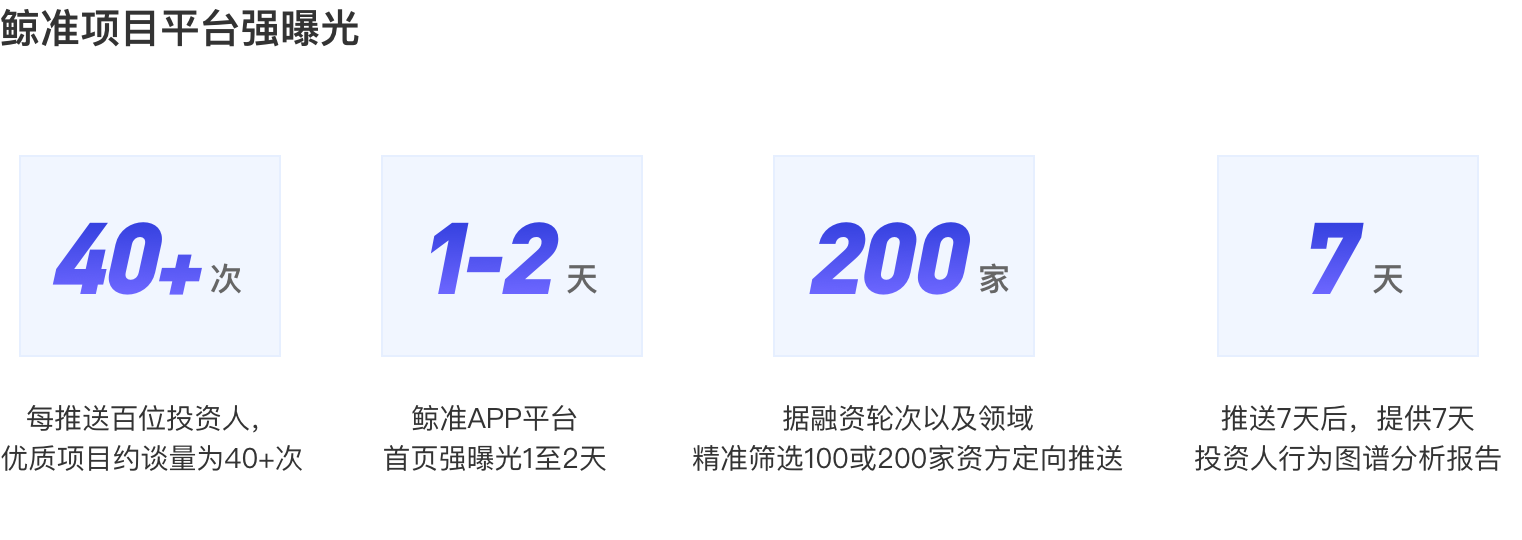 鲸准项目平台强曝光